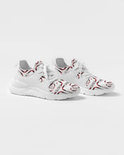 Load image into Gallery viewer, Adult Footwear- &quot;The Hell Raiser White Runners&quot; Two-Tone Running Sneaker (Women&#39;s)