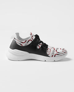 Adult Footwear- "The Hell Raiser White Runners" Two-Tone Sneaker (Men's)