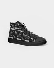 Load image into Gallery viewer, Adult Footwear- &quot;The Double Black Oreo Highs&quot; Hightop Sneaker (Women&#39;s)