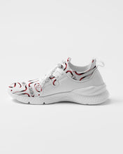 Load image into Gallery viewer, Adult Footwear- &quot;The Hell Raiser White Runners&quot; Two-Tone Running Sneaker (Men&#39;s)