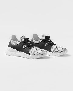 Adult Footwear- "The White Oreo Runners 2" Two-Tone Running Sneaker (Men's)