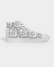 Load image into Gallery viewer, Adult Footwear- &quot;The White Oreo Highs&quot; Hightop Sneaker (Women&#39;s)