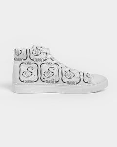 Adult Footwear- "The White Oreo Highs" Hightop Sneaker (Women's)