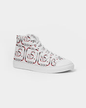 Load image into Gallery viewer, Adult Footwear- &quot;The Hell Raiser White Highs&quot; Hightop Sneaker (Women&#39;s)