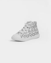 Load image into Gallery viewer, Kids Footwear- &quot;The Oreo White&quot; Hightop Sneaker