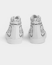 Load image into Gallery viewer, Adult Footwear- &quot;The White Oreo Highs&quot; Hightop Sneaker (Women&#39;s)