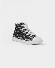 Load image into Gallery viewer, Kids Footwear-&quot;The Oreo Black&quot; Hightop Sneaker