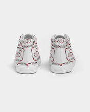 Load image into Gallery viewer, Kids Footwear- &quot;The Hell Raiser White&quot; Hightop Sneaker