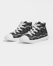 Load image into Gallery viewer, Kids Footwear-&quot;The Oreo Black&quot; Hightop Sneaker