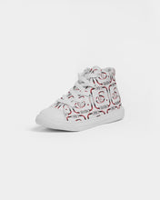 Load image into Gallery viewer, Kids Footwear- &quot;The Hell Raiser White&quot; Hightop Sneaker