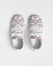 Load image into Gallery viewer, Adult Footwear- &quot;The Hell Raiser White Runners&quot; Two-Tone Running Sneaker (Women&#39;s)